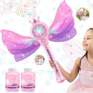 butterfly princess bubble wand for one year old